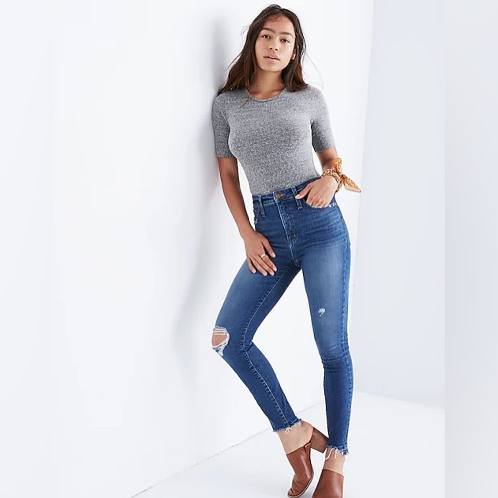Madewell Curvy High Ride Skinny